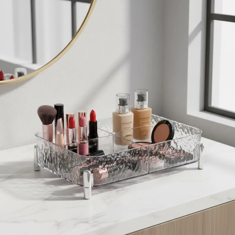 Organizador Acr lico Transparente Con Patas-2