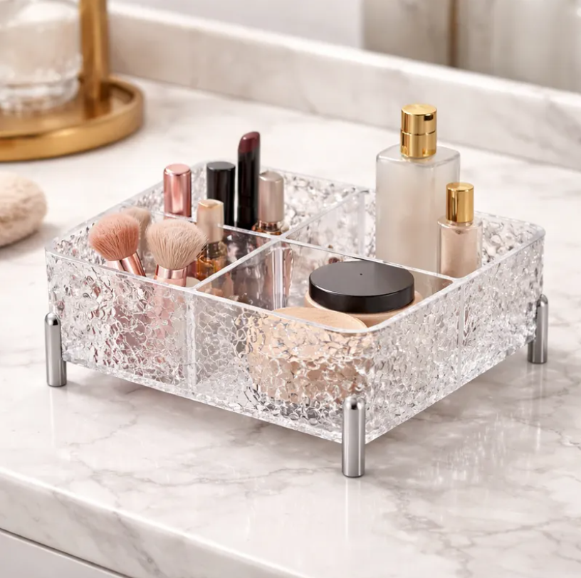 Organizador Acr lico Transparente Con Patas-5