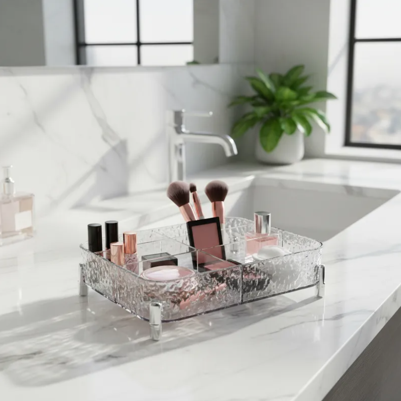 Organizador Acr lico Transparente Con Patas-7