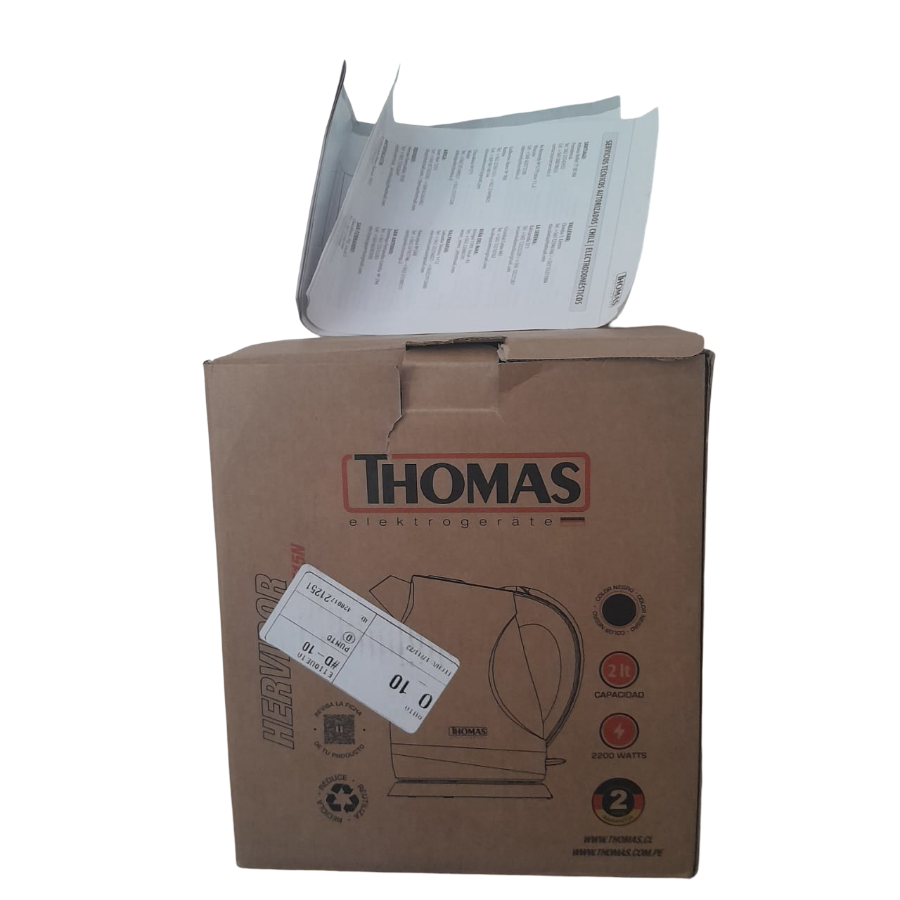 Hervidor Eléctrico Thomas TH-4515N, 2 o 3 usos-5