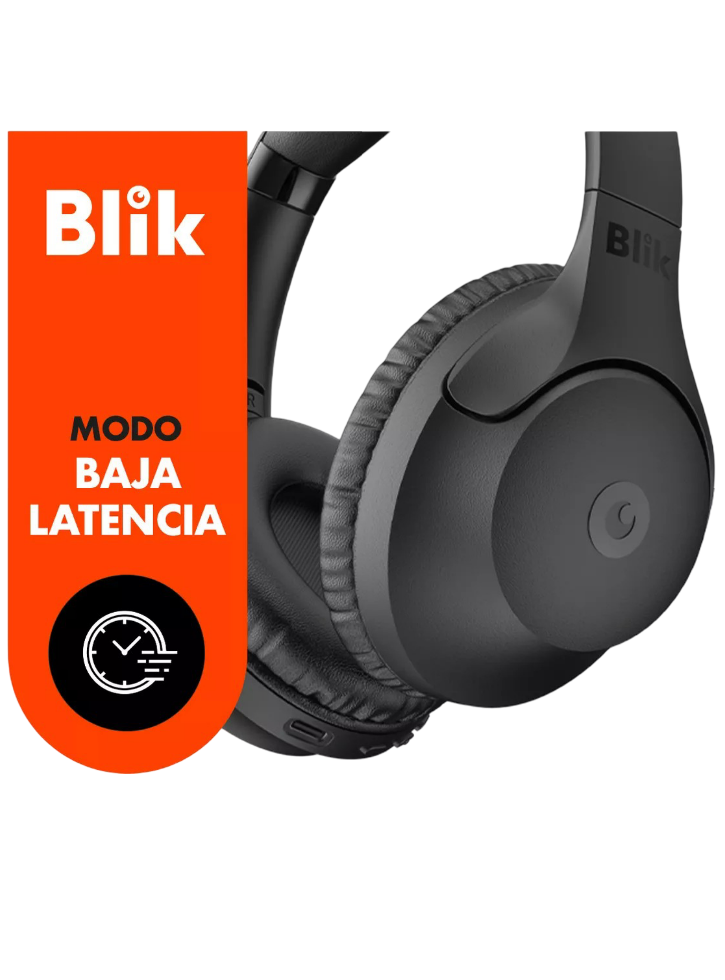 Audífonos Bluetooth Blik Soul600, 55 Hrs-5