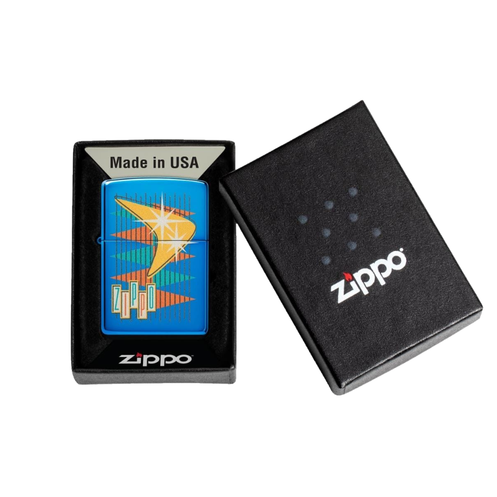 Encendedor Zippo Retro Design Azul ZP49768-3