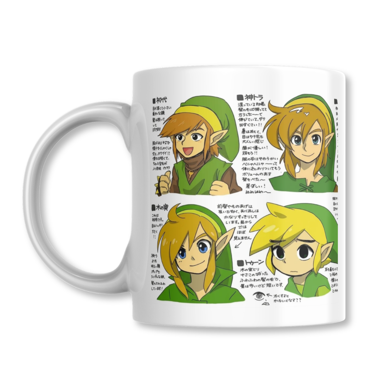 Taza Link Evolution The Legend Of Zelda Tazon 325ml-0