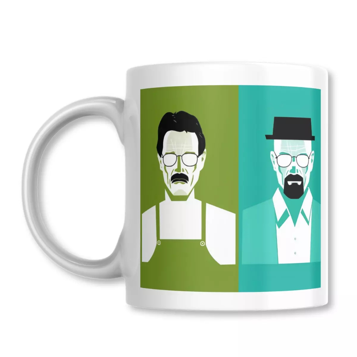 Taza Walter White Evolution Colors Breaking Bad Tazon 325ml-0