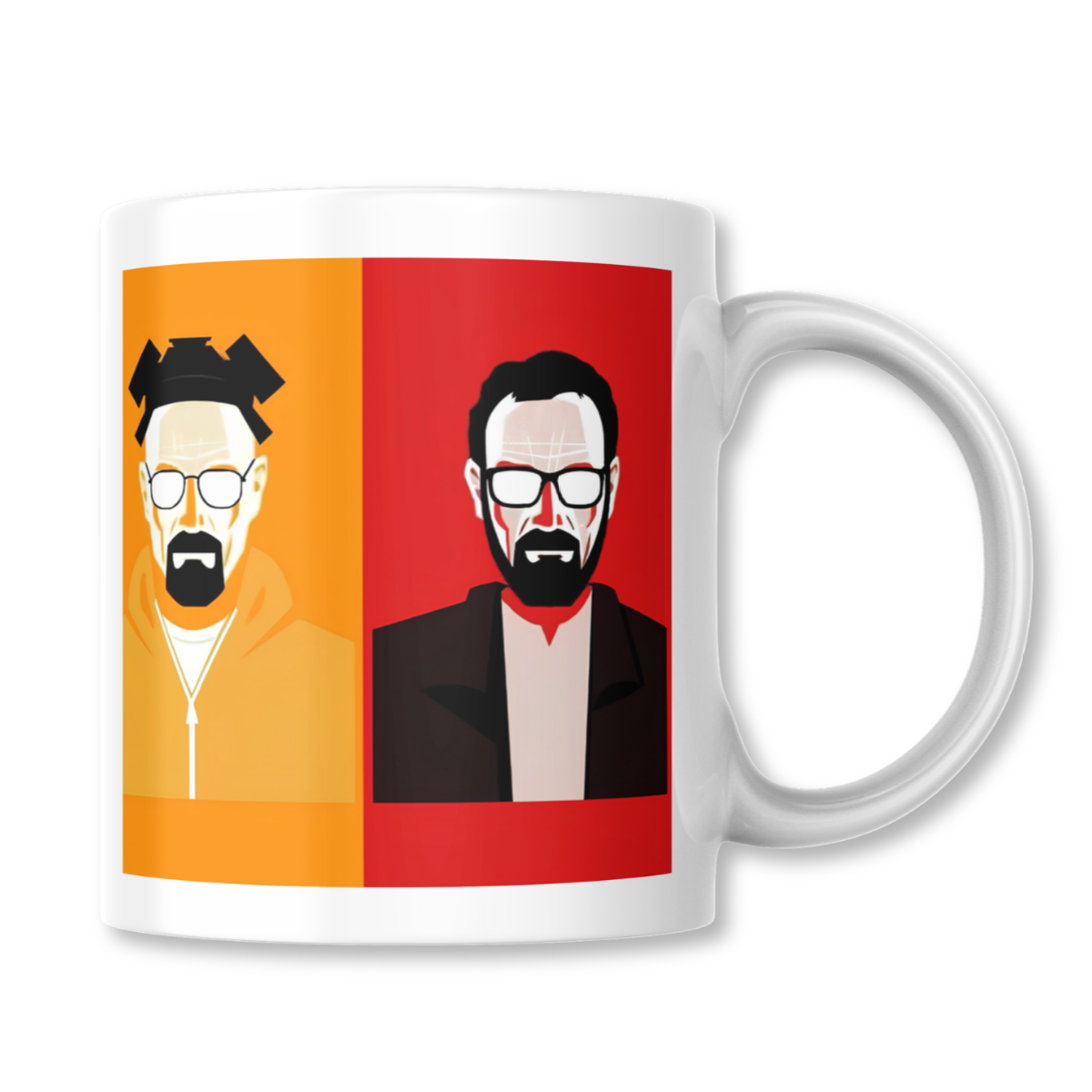 Taza Walter White Evolution Colors Breaking Bad Tazon 325ml-1