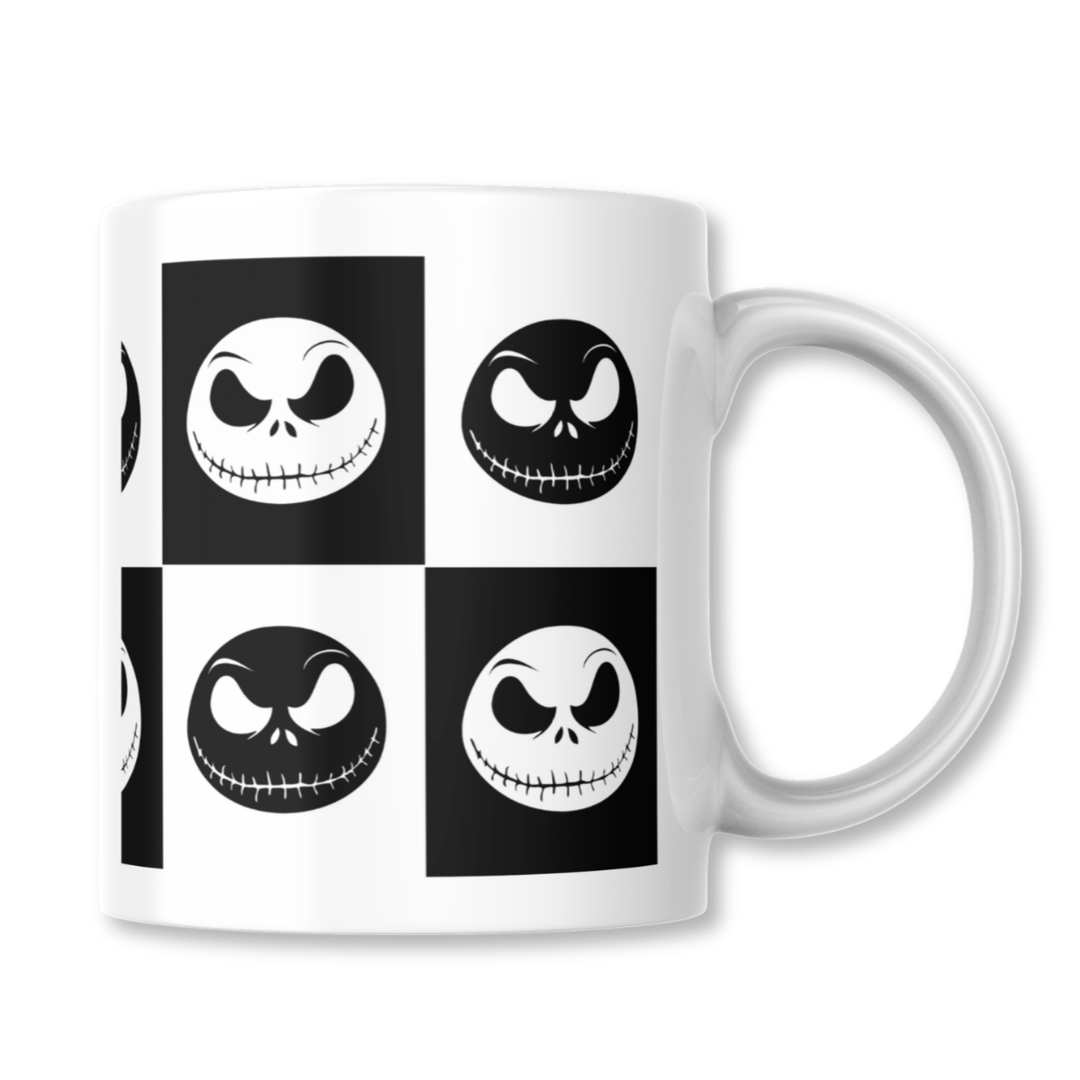 Taza Jack Skellington El Extra o Mundo de Jack Tazon 325ml-1