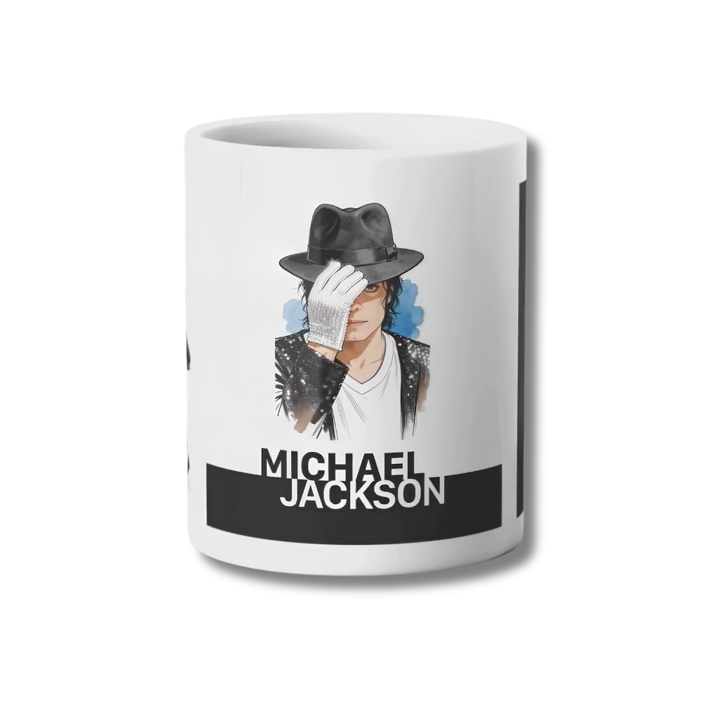 Taza Michael Jackson king of Pop Tazon 325ml-2