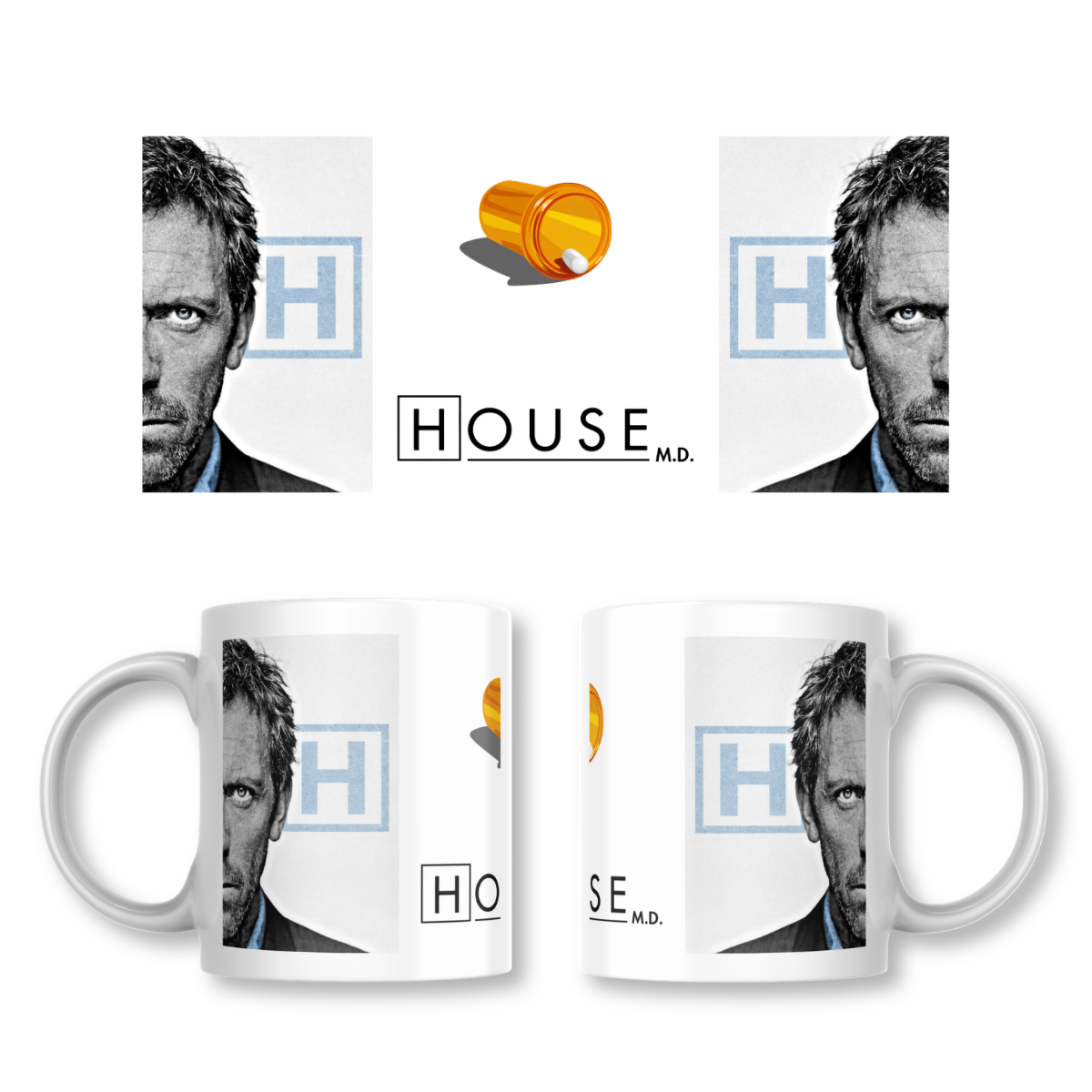 Taza Gregory House Dr House Tazon 325ml-2
