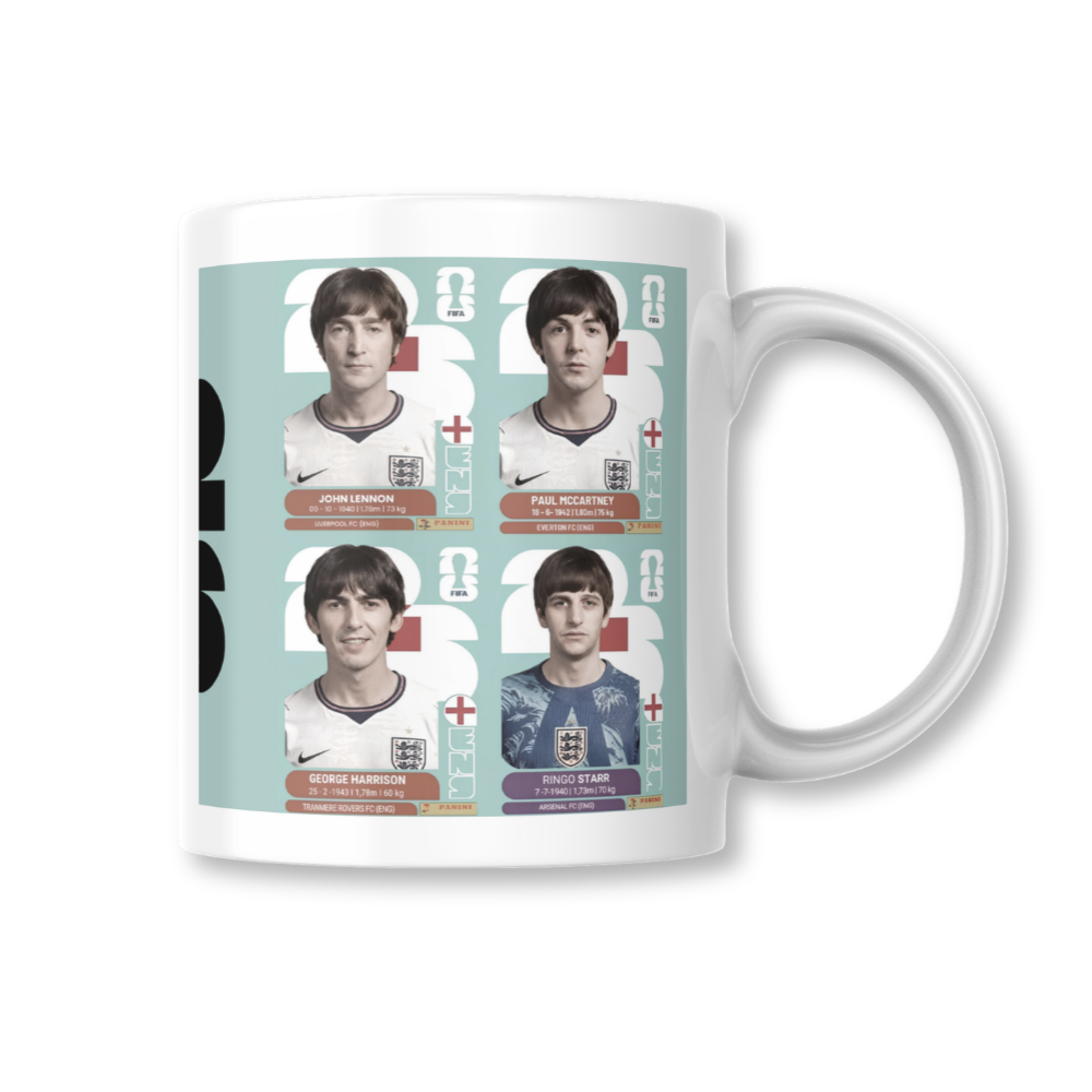Taza The Beatles Fifa Mundial Futbol 2026 Tazon 325ml-2