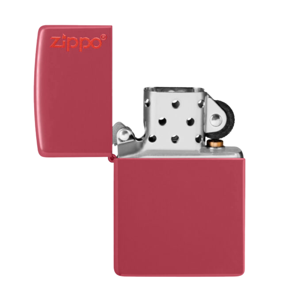 Encendedor Zippo Red Brick Logo Rosa ZP49844ZL-2