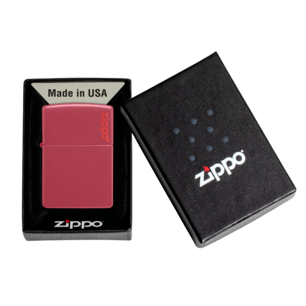 Encendedor Zippo Red Brick Logo Rosa ZP49844ZL-4