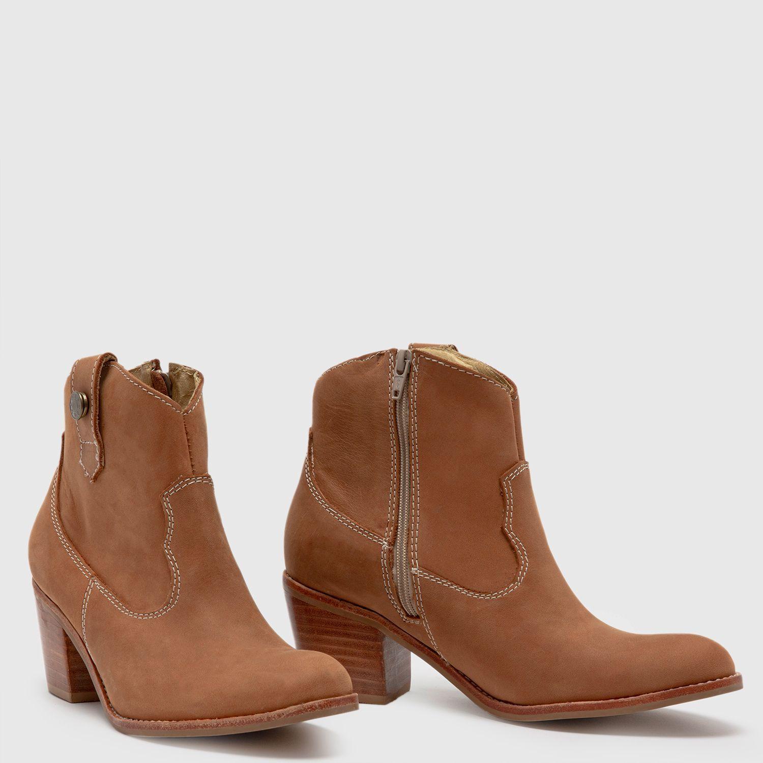 Botín Casual Arrow Camel-3