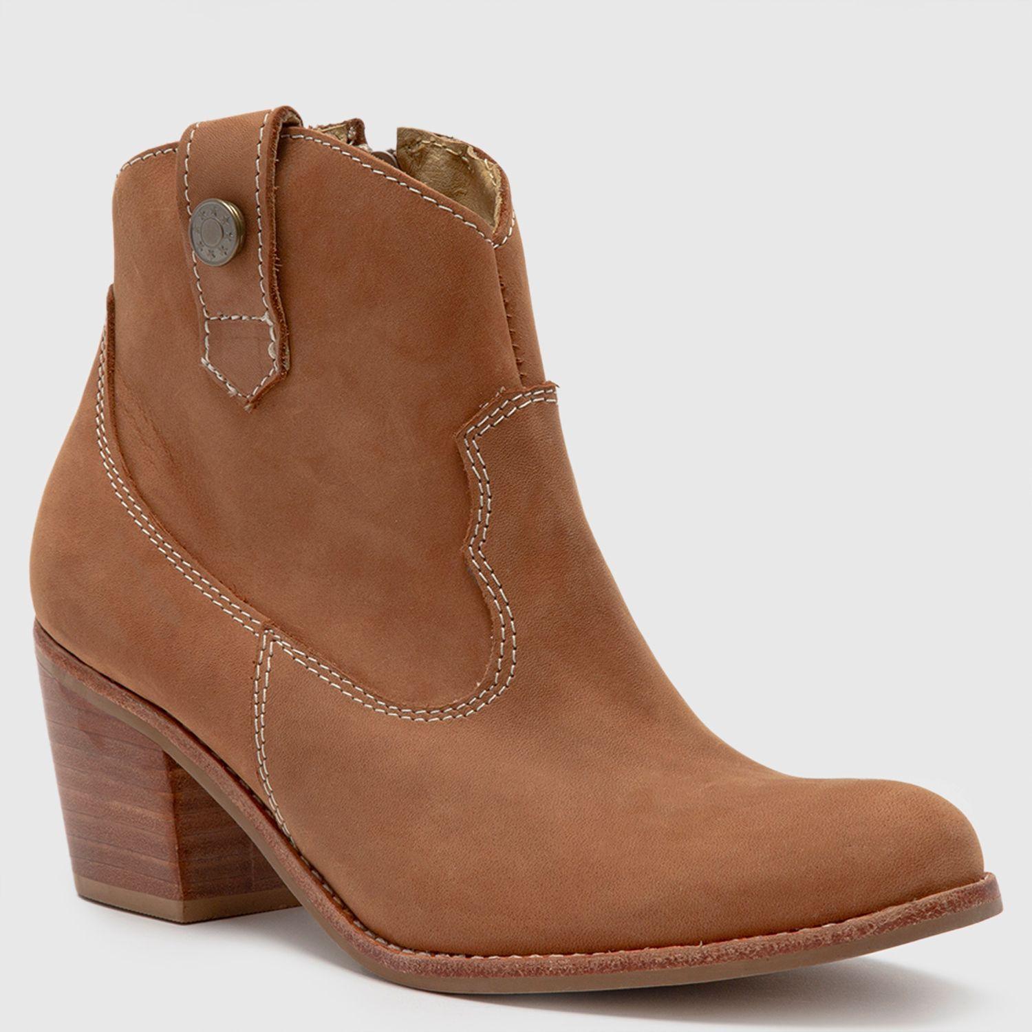 Botín Casual Arrow Camel-1