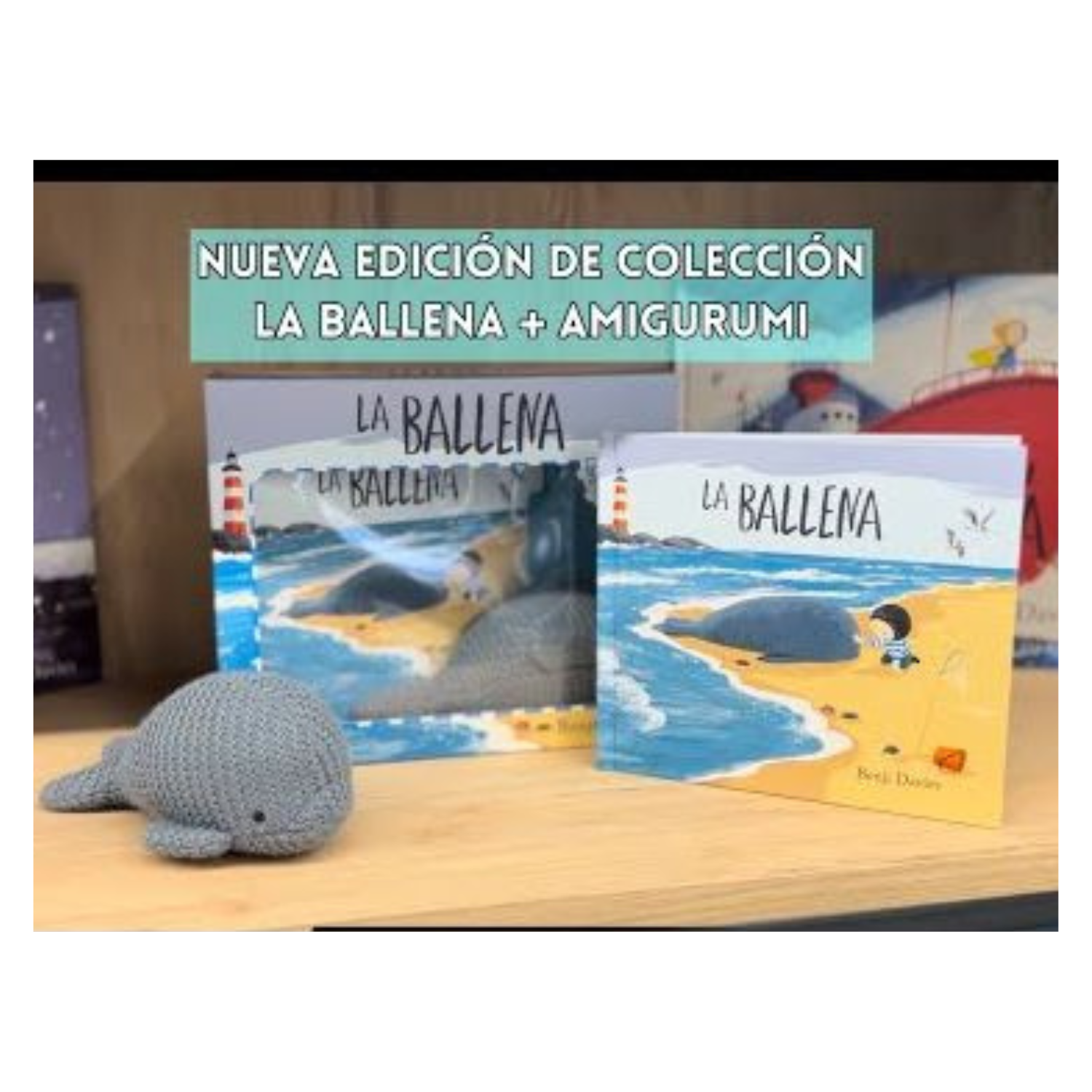La Ballena - Edición Especial con peluche amigurumi-2