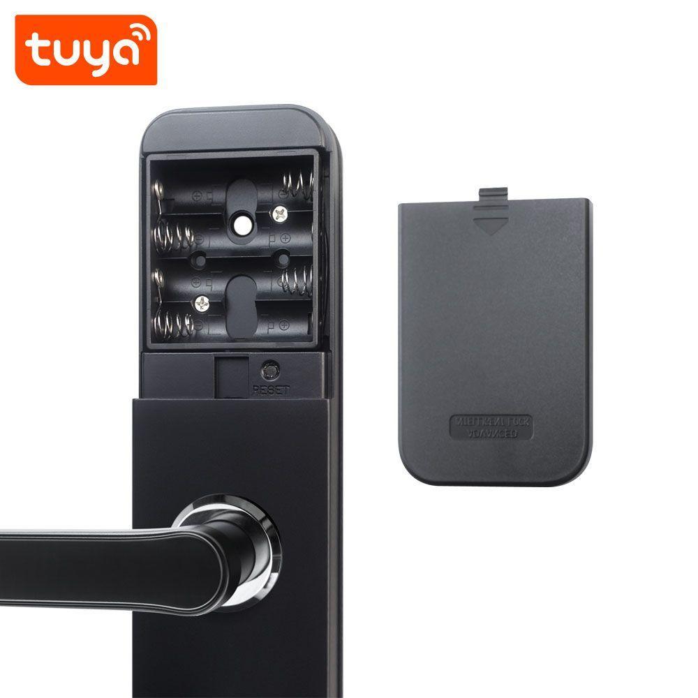 Cerradura Wifi Inteligente Con Cámara HR07-P Con Lector De Huella-6