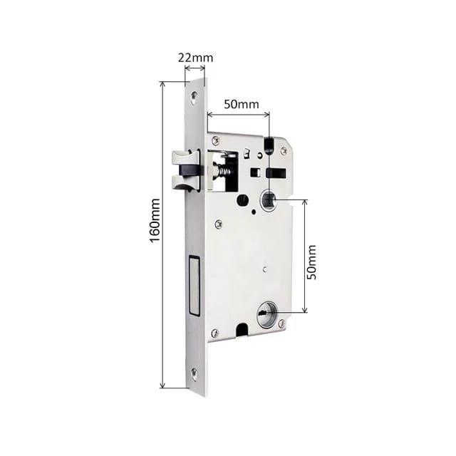 Cerradura Wifi Inteligente Con Cámara HR07-P Con Lector De Huella-2
