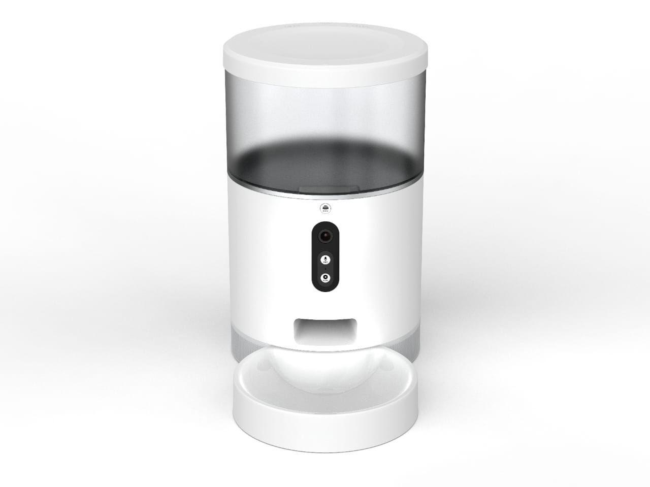 Dispensador de Comida Para Mascotas Wifi Inteligente Con Cámara.-2