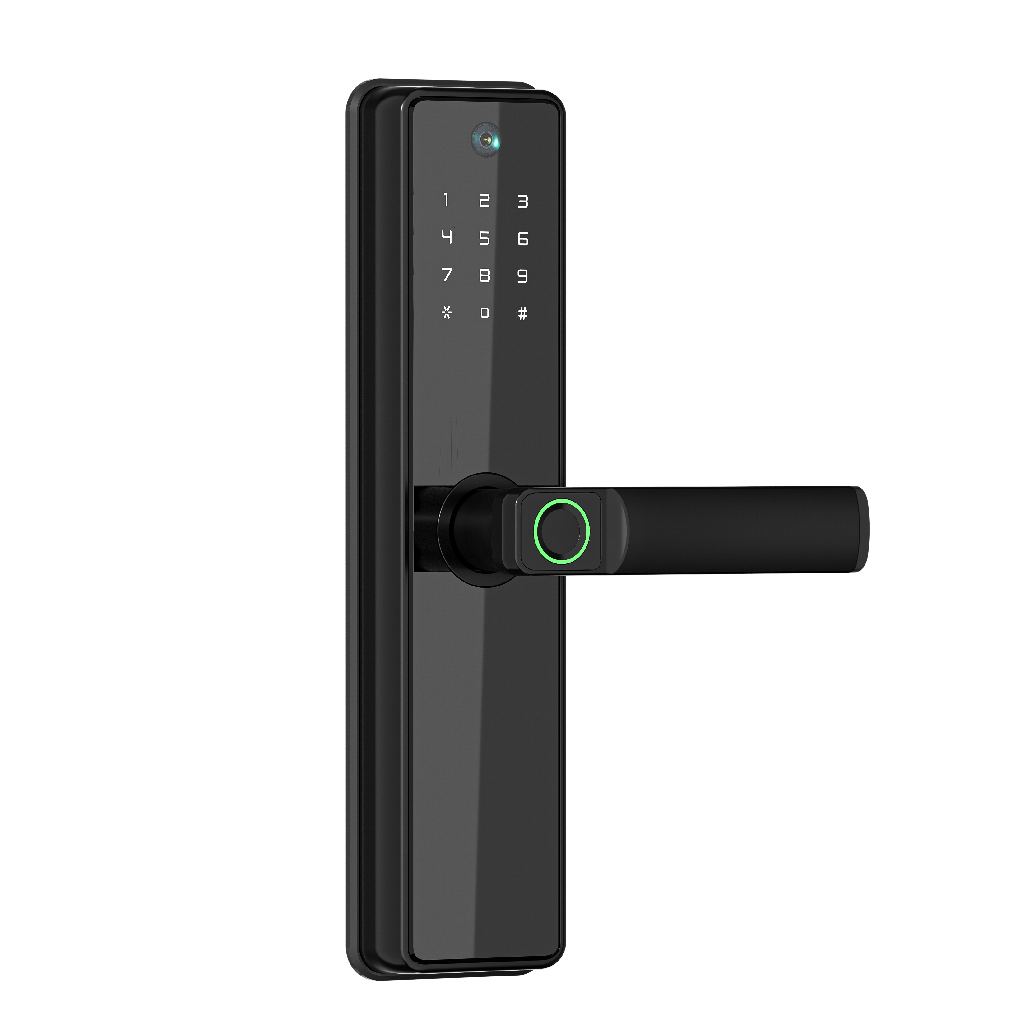 Cerradura Wifi Inteligente Con Cámara B2-pro Con Lector De Huella-RFID-1