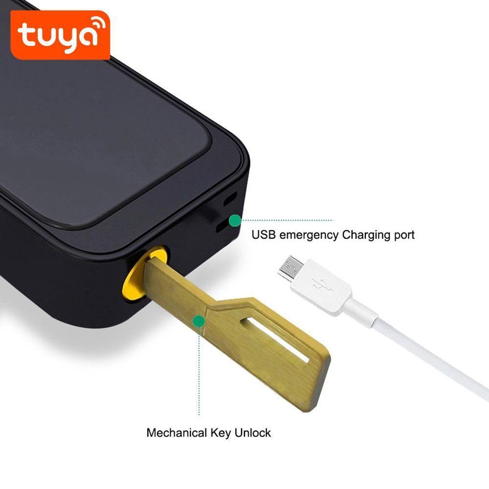 Cerradura Wifi Inteligente Con Cámara B2-pro Con Lector De Huella-RFID-3