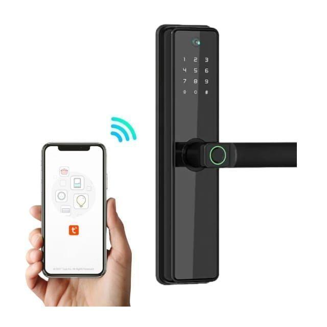 Cerradura Wifi Inteligente Con Cámara B2-pro Con Lector De Huella-RFID-7