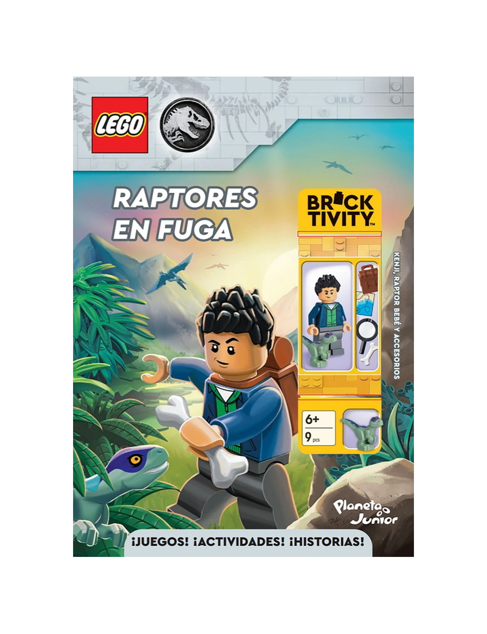 Lego Jurassic Worl Raptores en Fuga-0