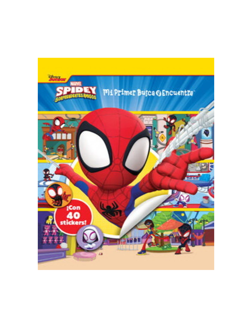 SPIDEY MI PRIMER BYE CON 40 STICKERS-0