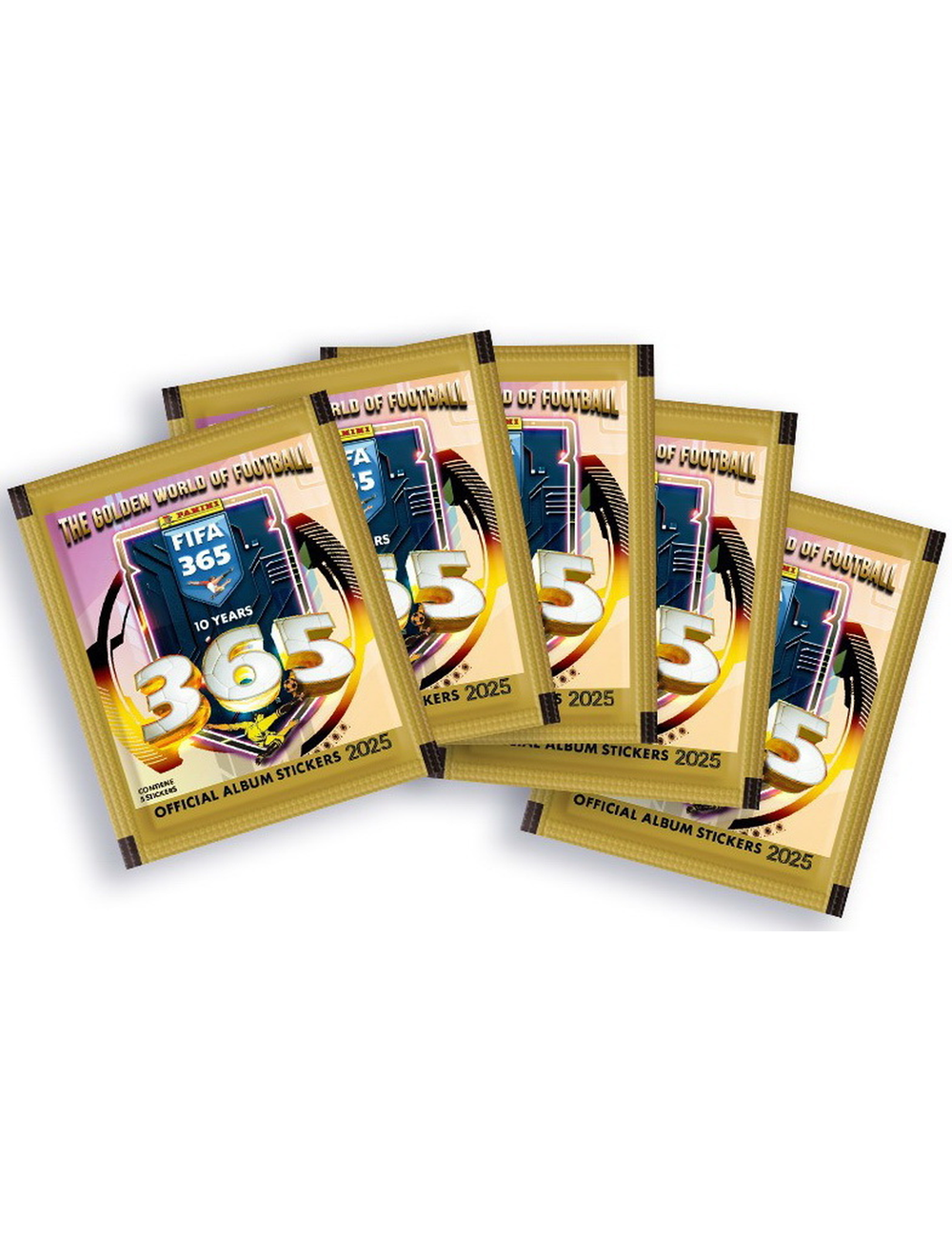 Blister 5 Sobres Panini Fifa 365 2025-0