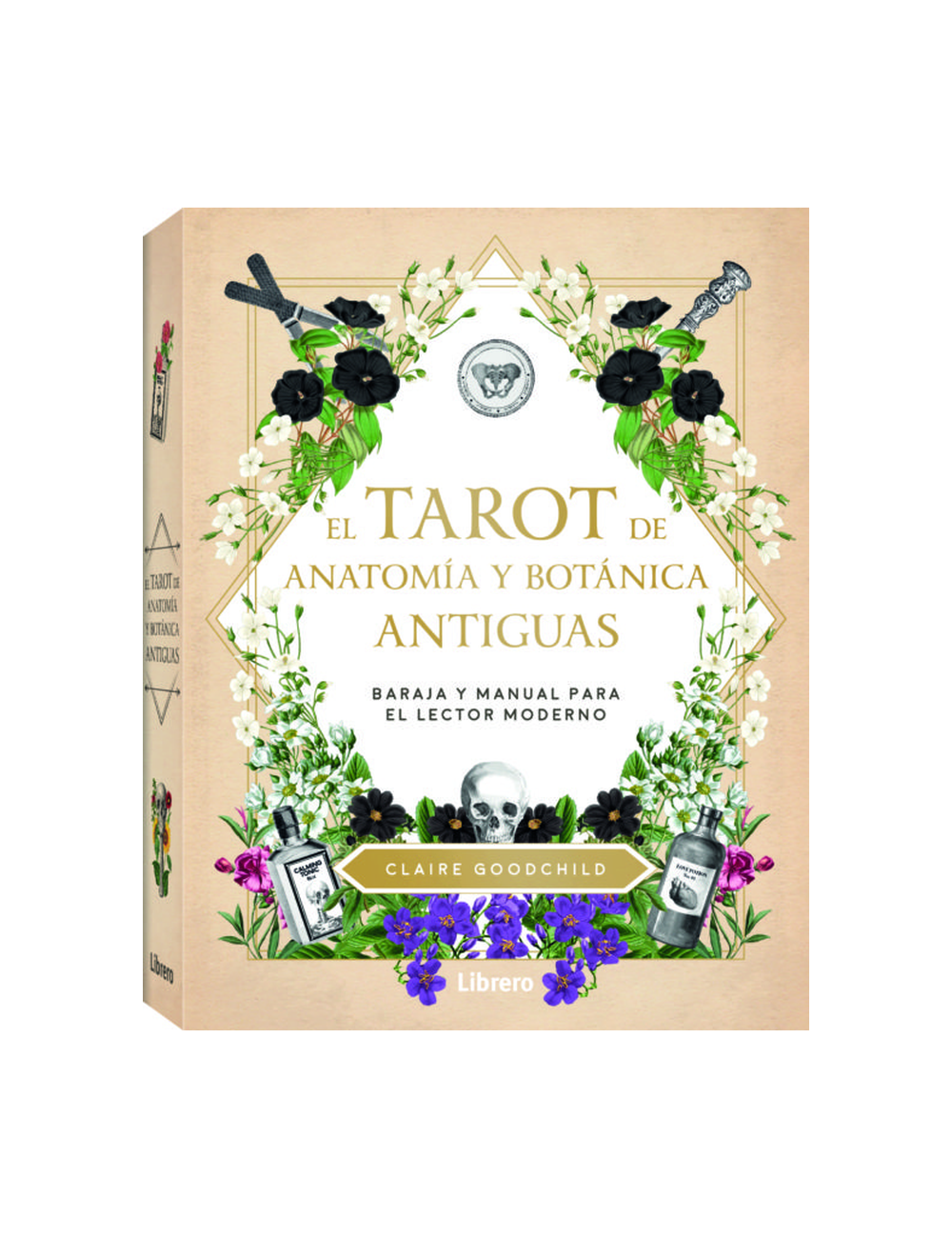 TAROT DE ANATOMIA Y BOTANICA ANTIGUAS  E-0