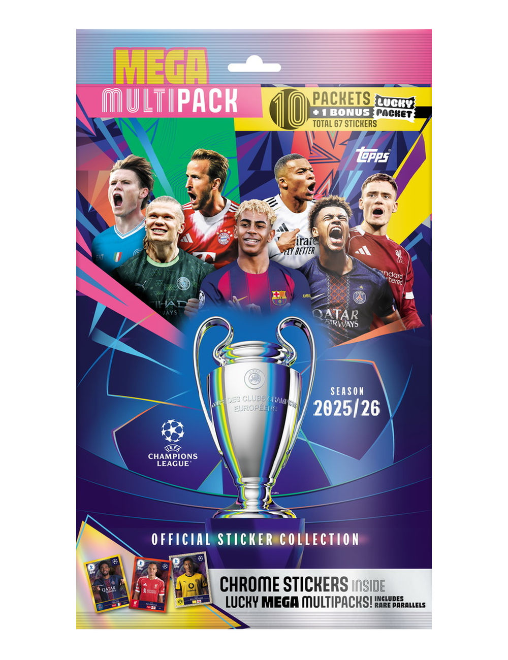 TOPPS UEFA CHAMPIONS LEAGUE 25/26 MEGA M-0