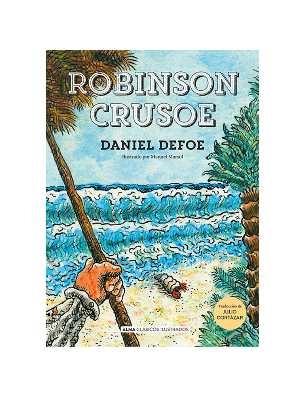 Robinson Crusoe Clásicos Ilustrado-0