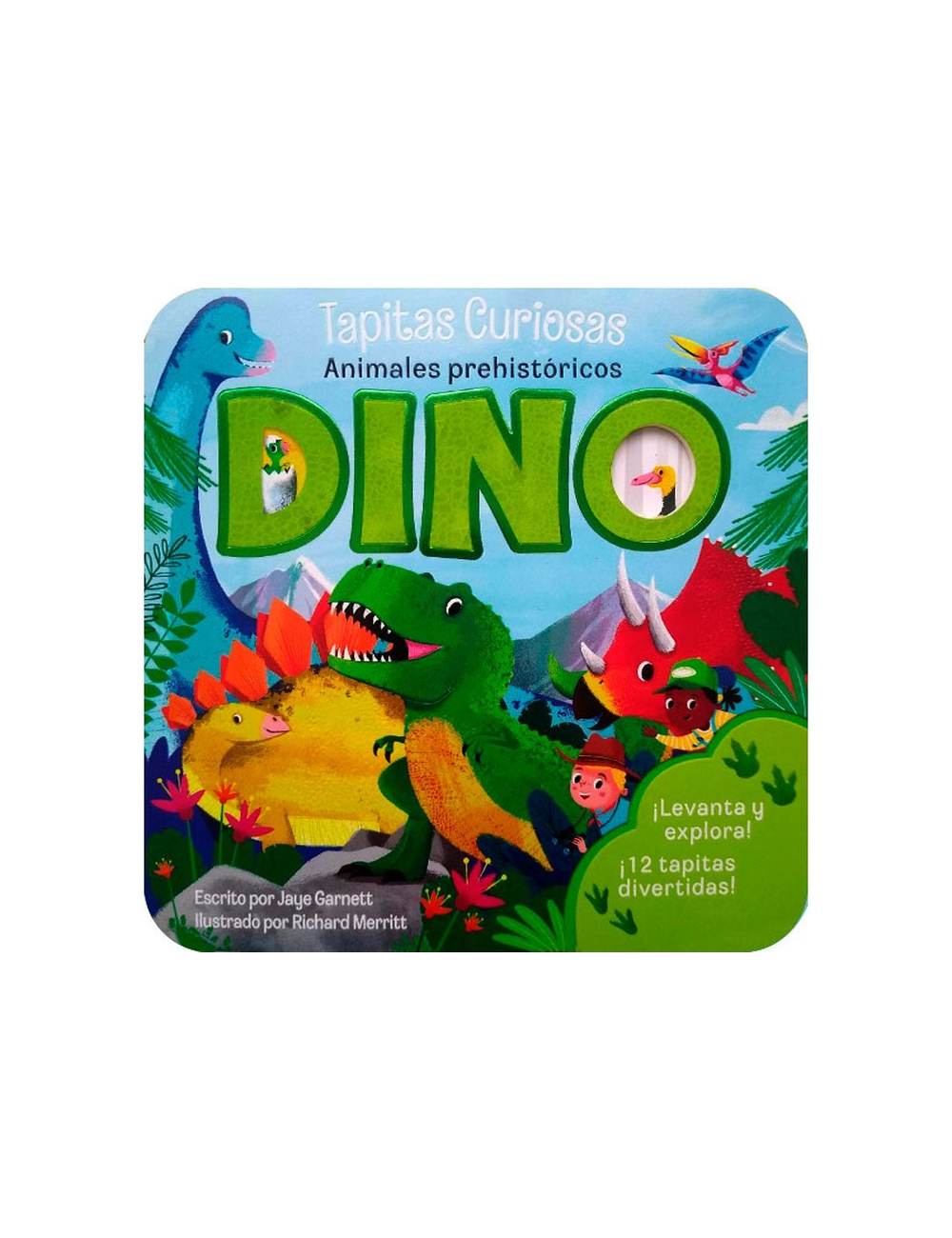 Tapitas Curiosas - Dino. Animales Prehis-0