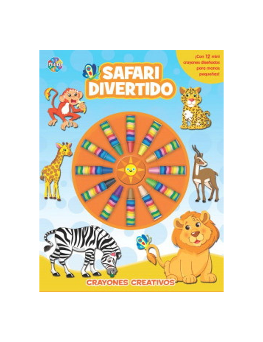 SAFARI DIVERTIDO CRAYONES CREATIVOS-0