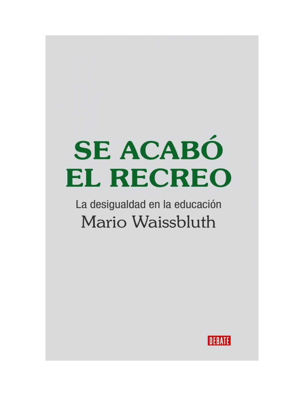 Se Acabo el Recreo-0