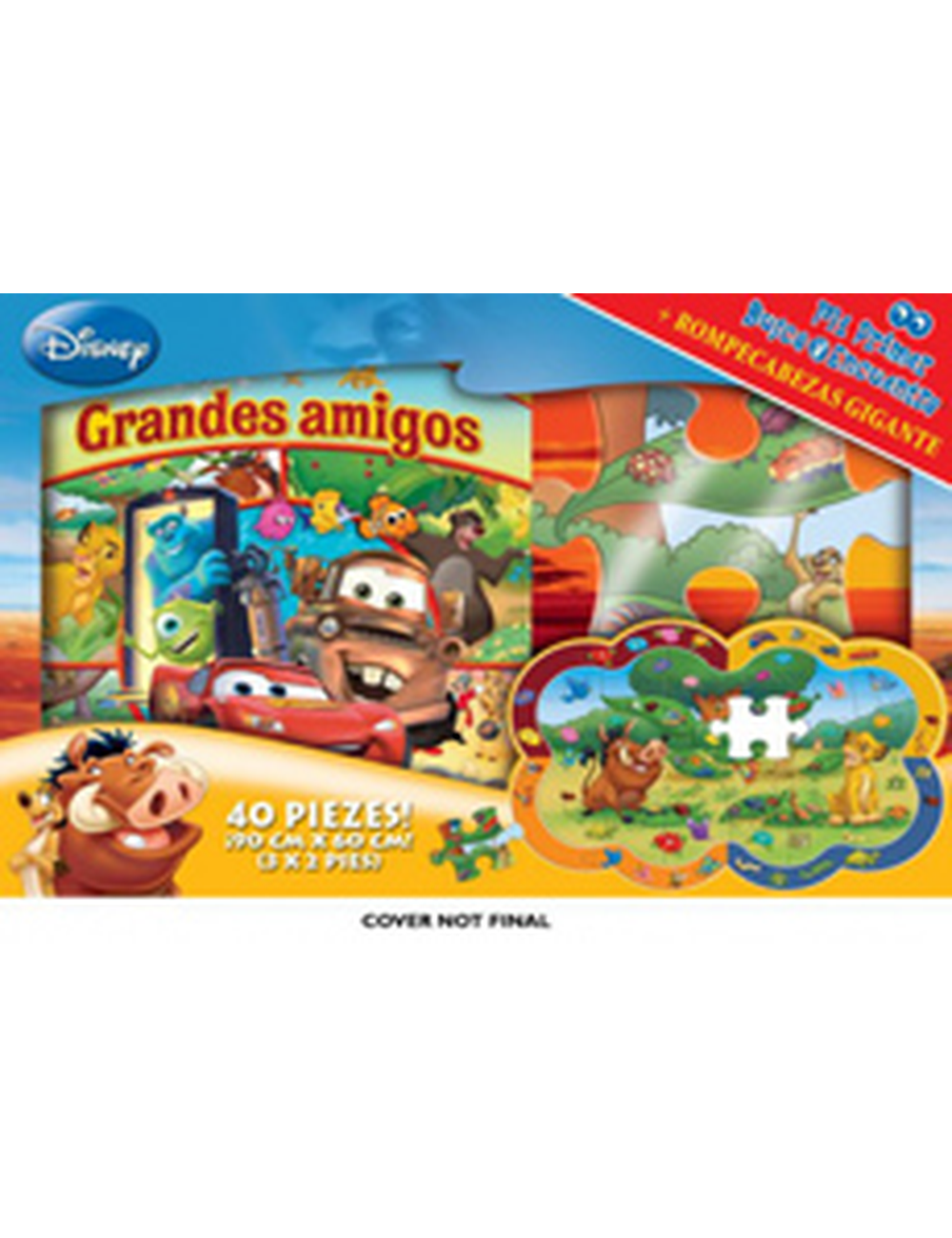 Puzzle Grandes Amigos + Rompecabezas-0