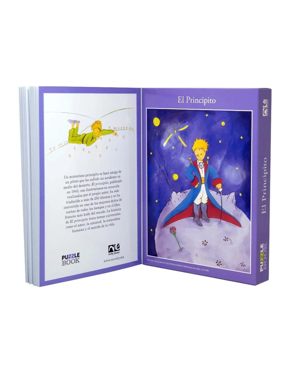 EL PRINCIPITO - PUZZLE BOOK CON COMPLEM-0