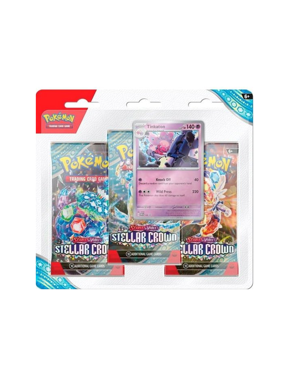 POKEMON TCG S&V - STELLAR CROWN - 3-PACK-0