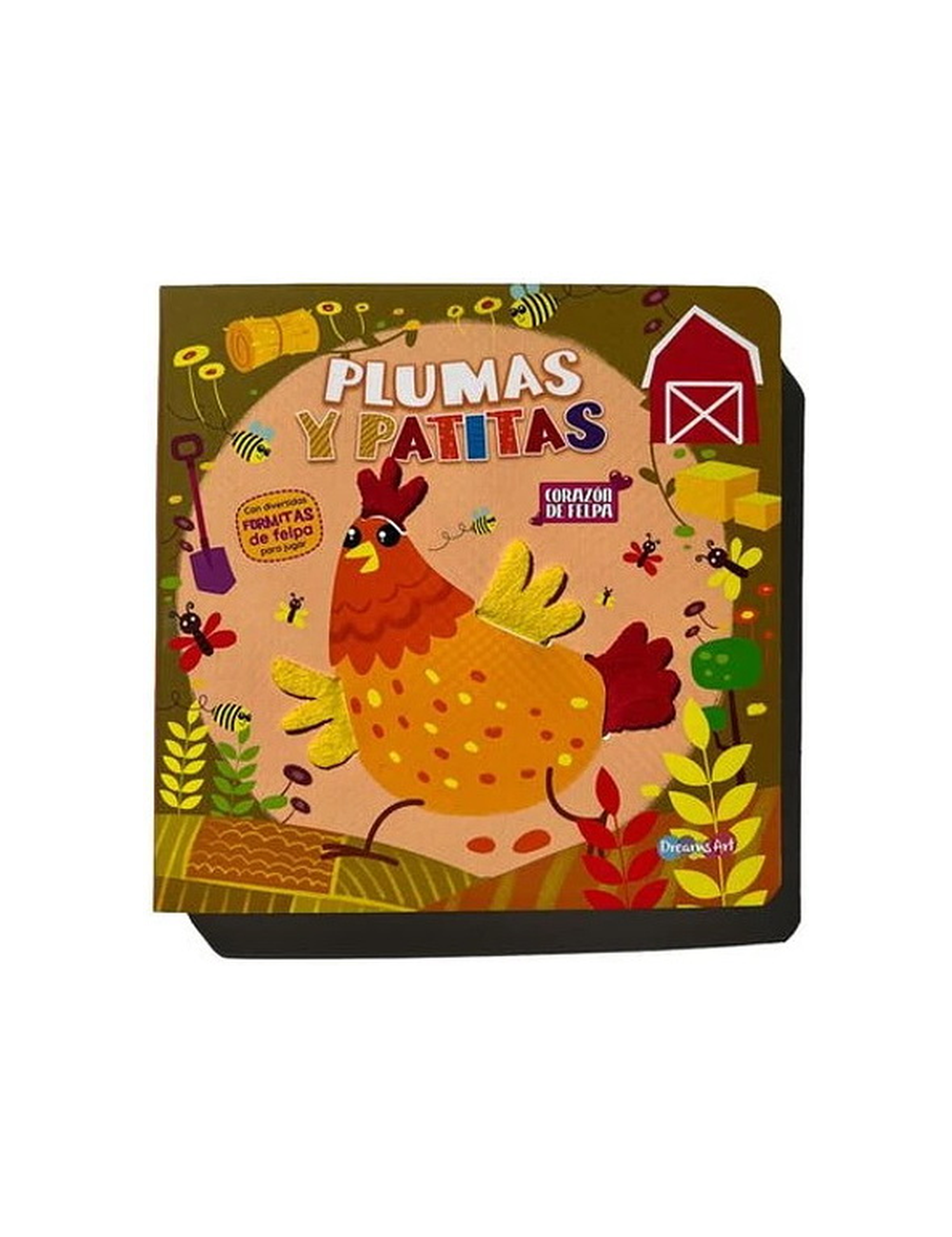 Corazón de Felpa - Plumas y Patitas-0