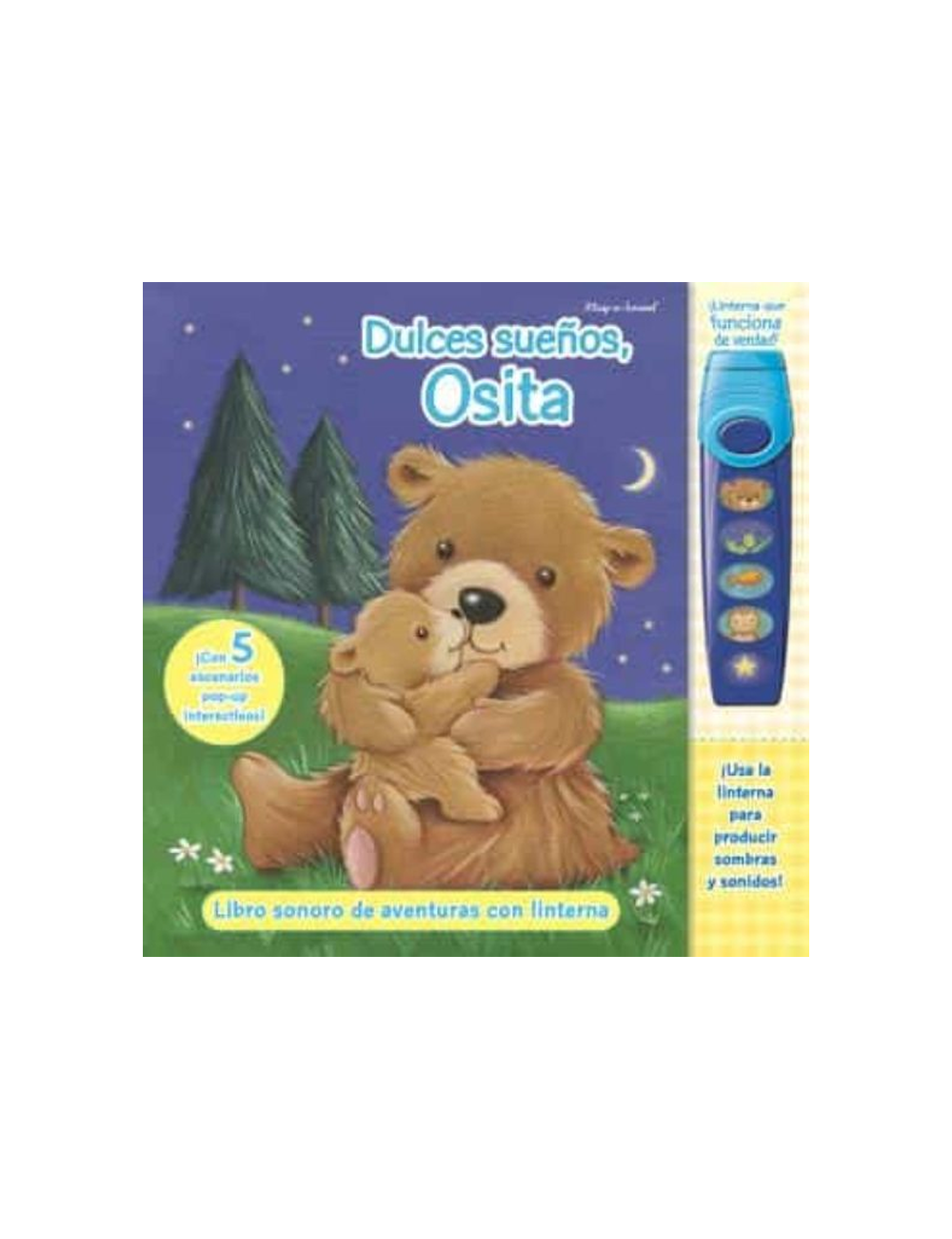 Dulces Sueños Osita Libro Linterna-0