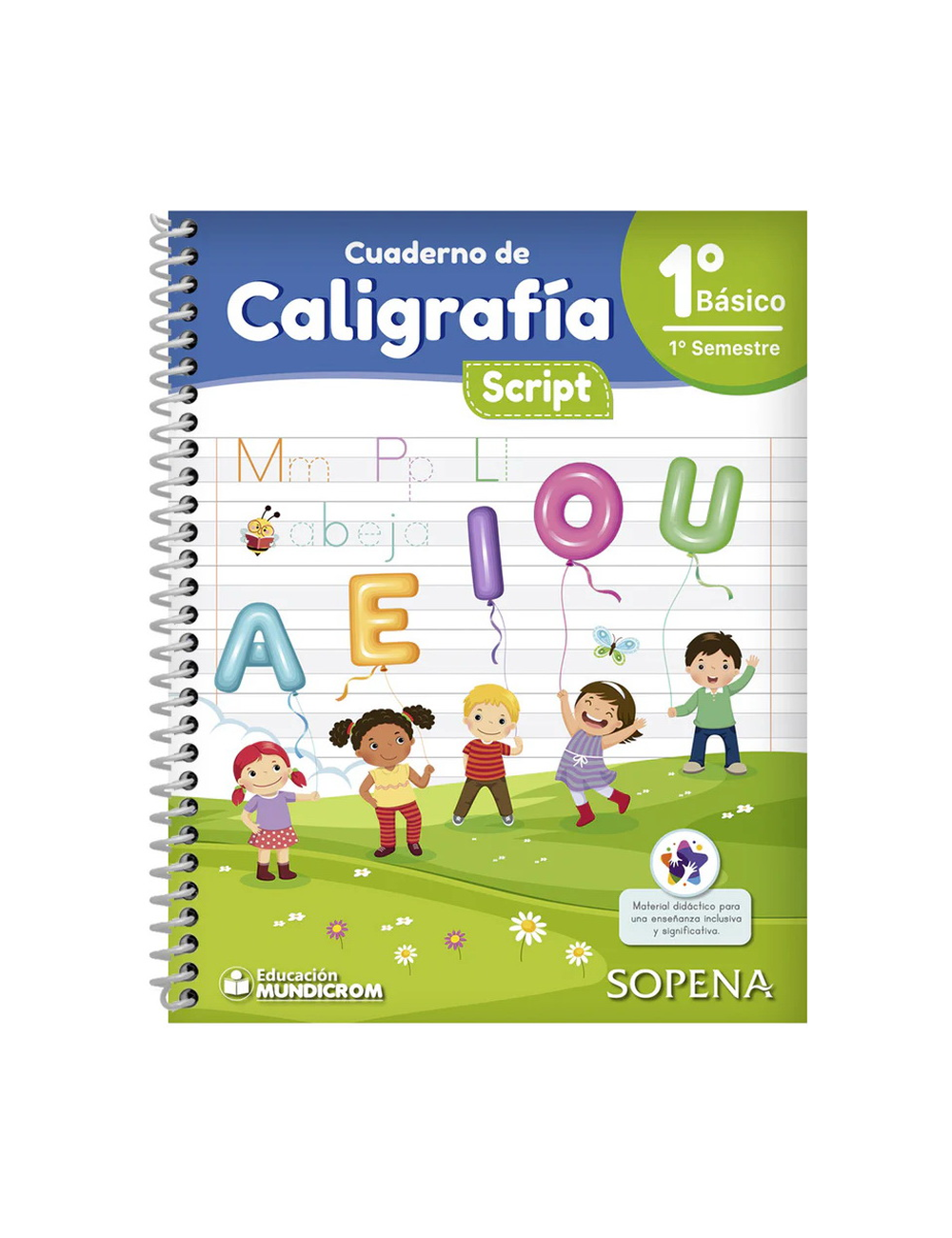 CUAD. DE CALIGRAFIA SCRIPT 1° BASICO I°S-0