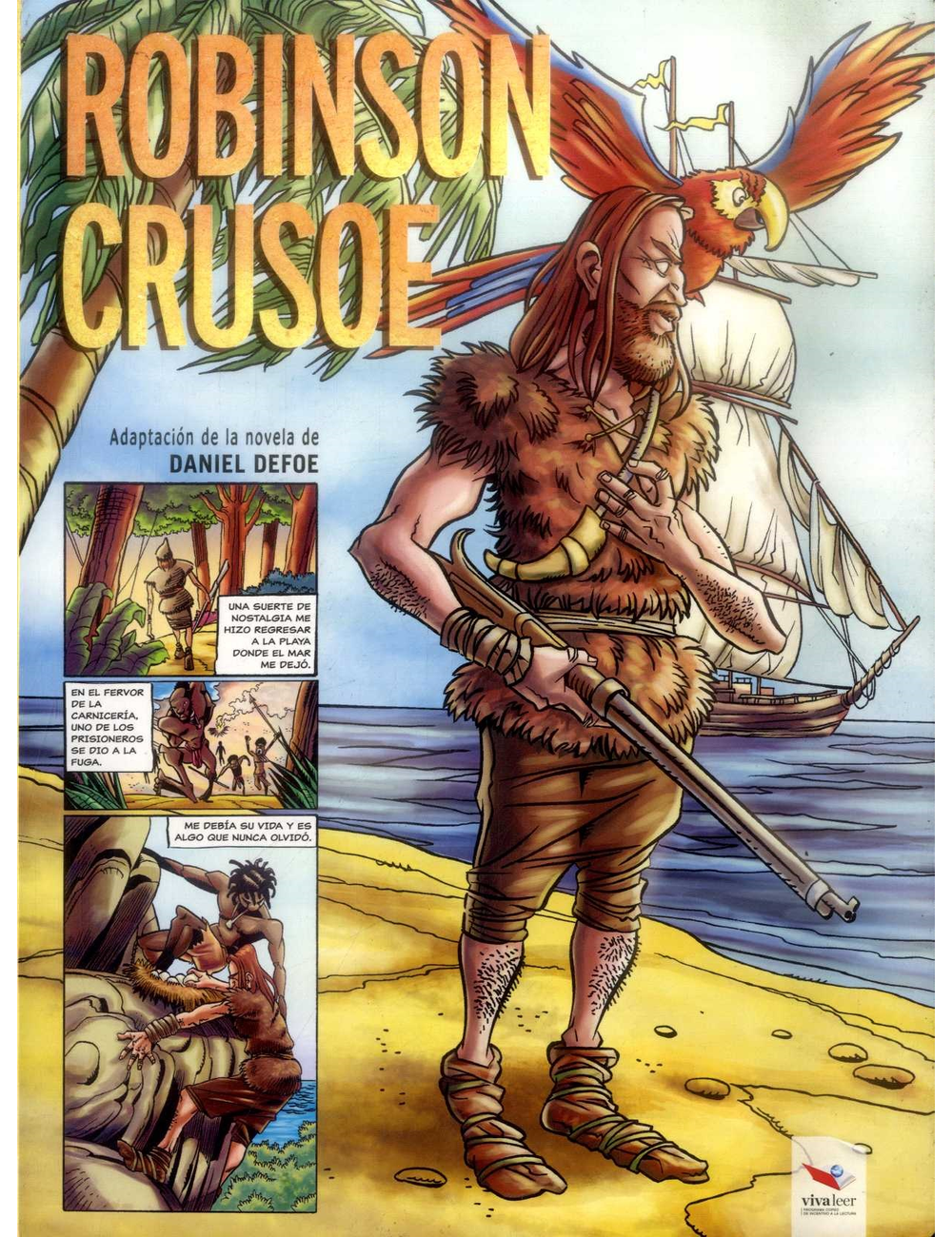 ROBINSON CRUSOE  (NOVELA GRAFICA T/D)-0
