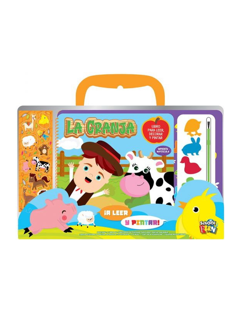 ¡A LEER Y PINTAR! LA GRANJA-0