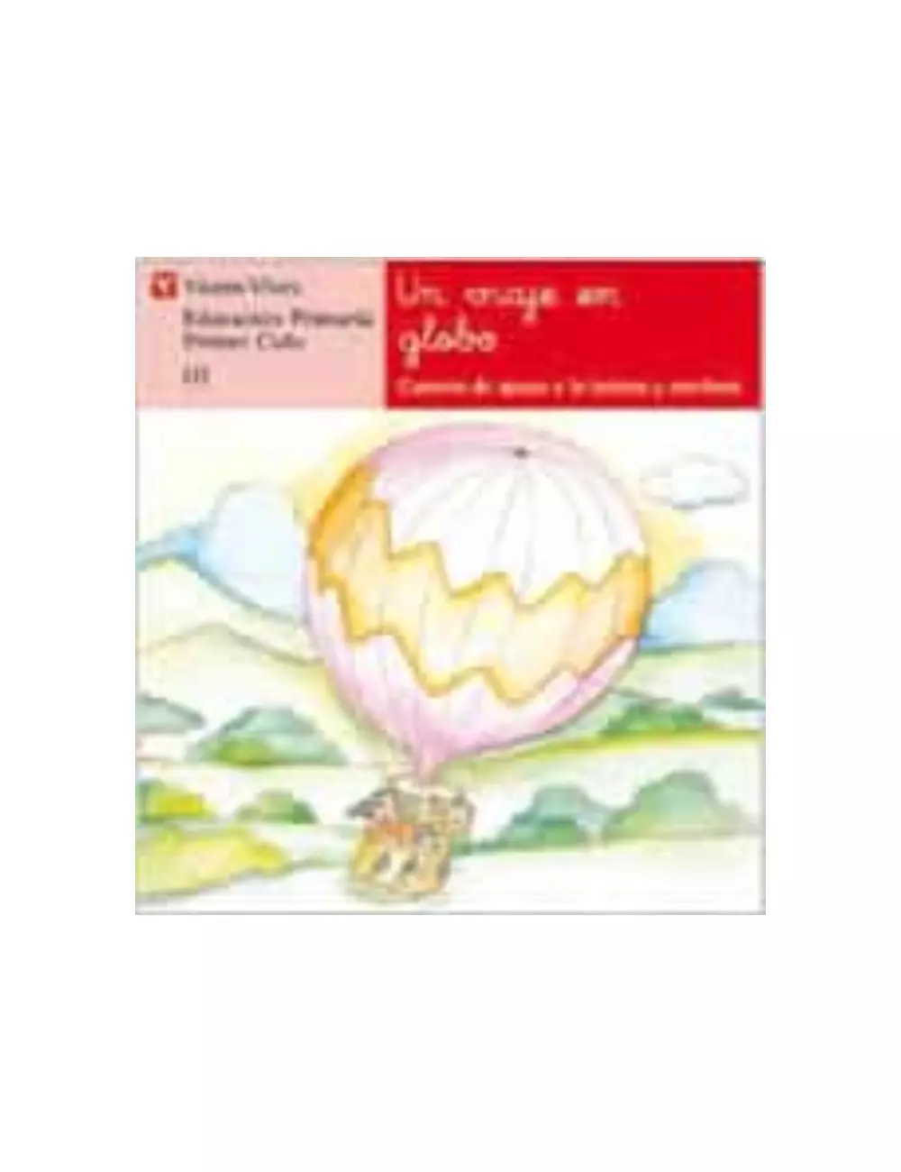 UN VIAJE EN GLOBO - LETRA CURSIVA-0