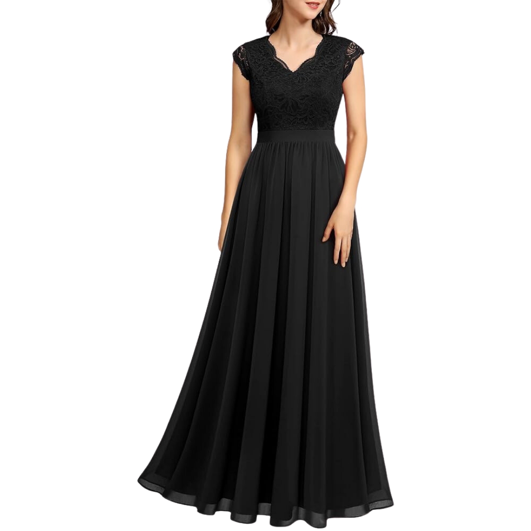 VESTIDO LARGO IDEAL PARA  FIESTA GALA COCTEL EVENTO LEG01-0
