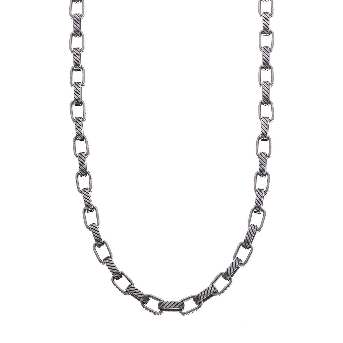 Colgante de hombre MKS, Acero Titanio Sara K Joyas-0