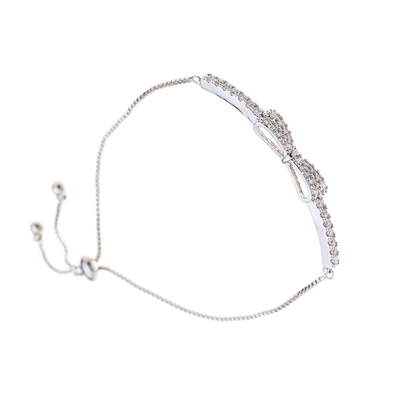 Pulsera Moñita Micro Pave-1