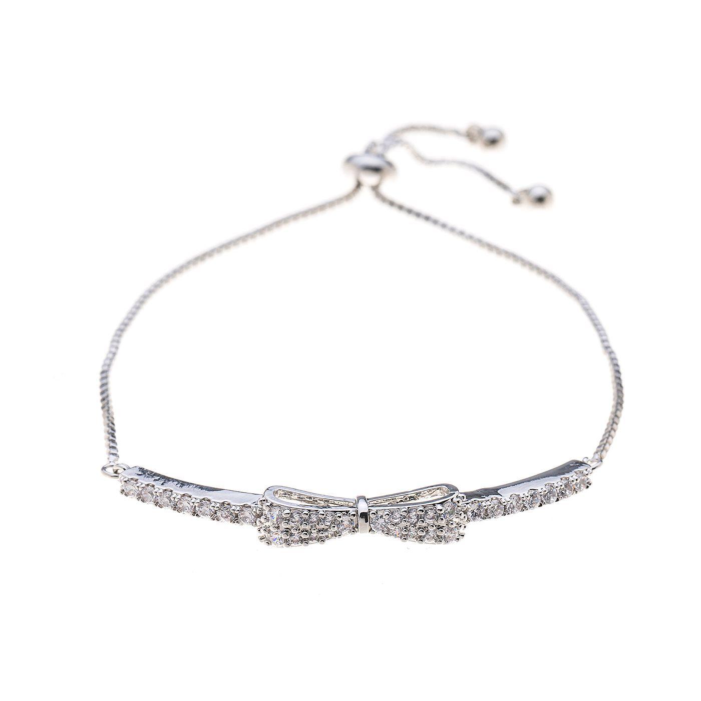 Pulsera Moñita Micro Pave-0