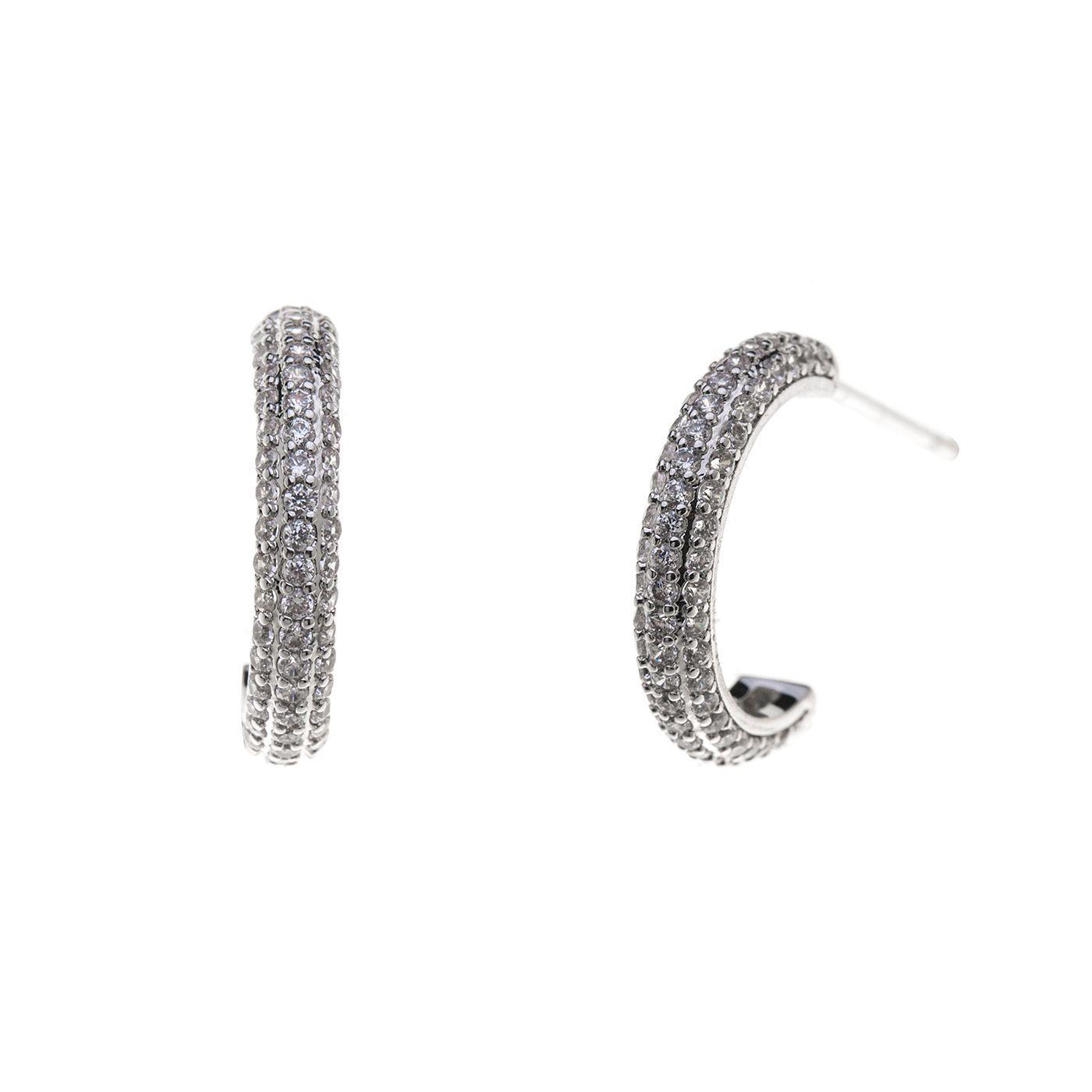 Aros Argolla Delicate Micro Pave-2