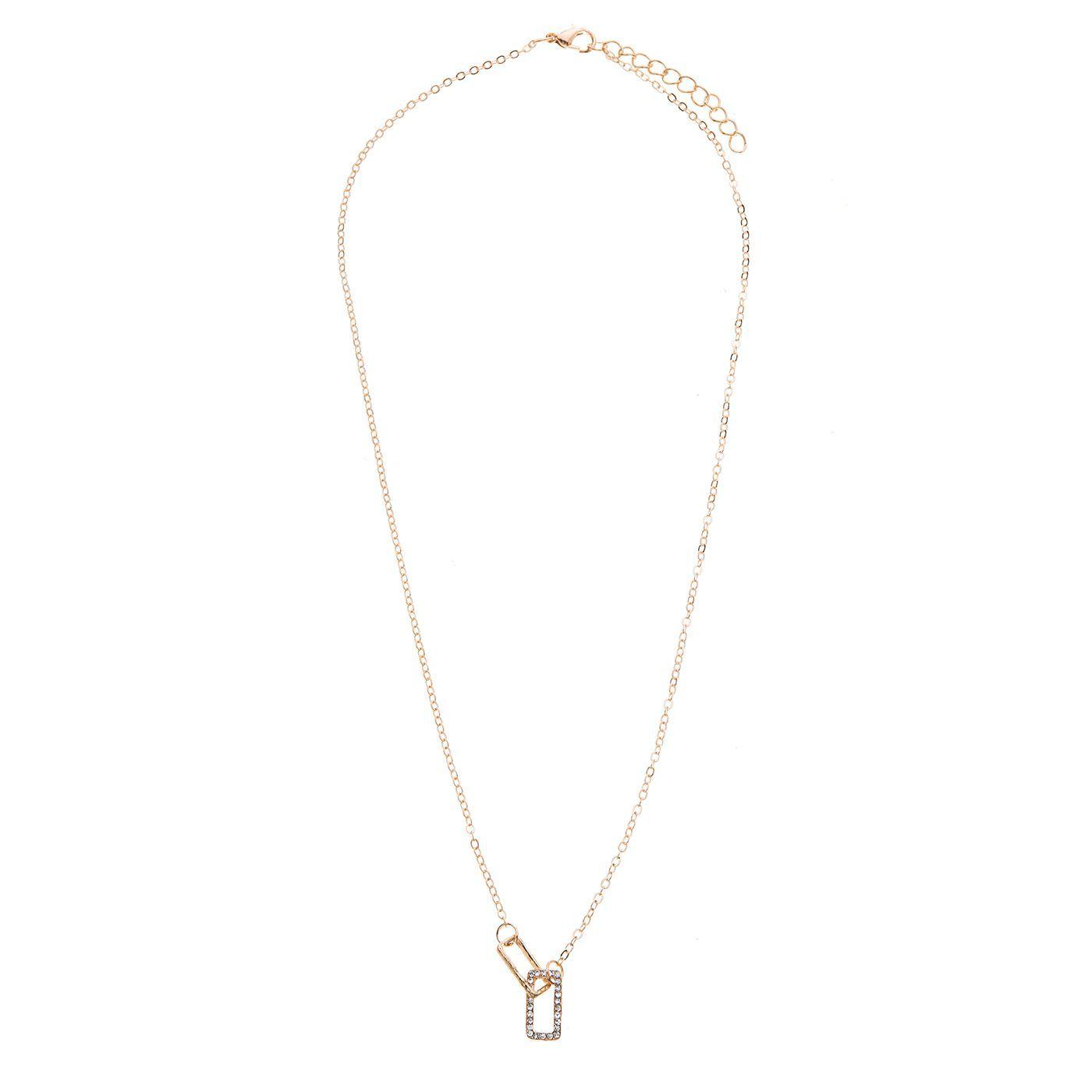 Collar Sandra Eternal con Baño de Oro Micro Pave Sara K Joyas-0