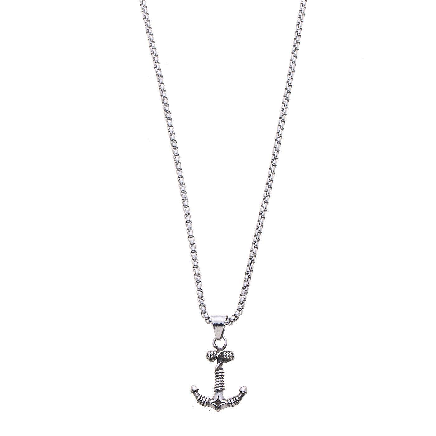 Colgante de hombre Sea, Acero Titanio Sara K Joyas-0