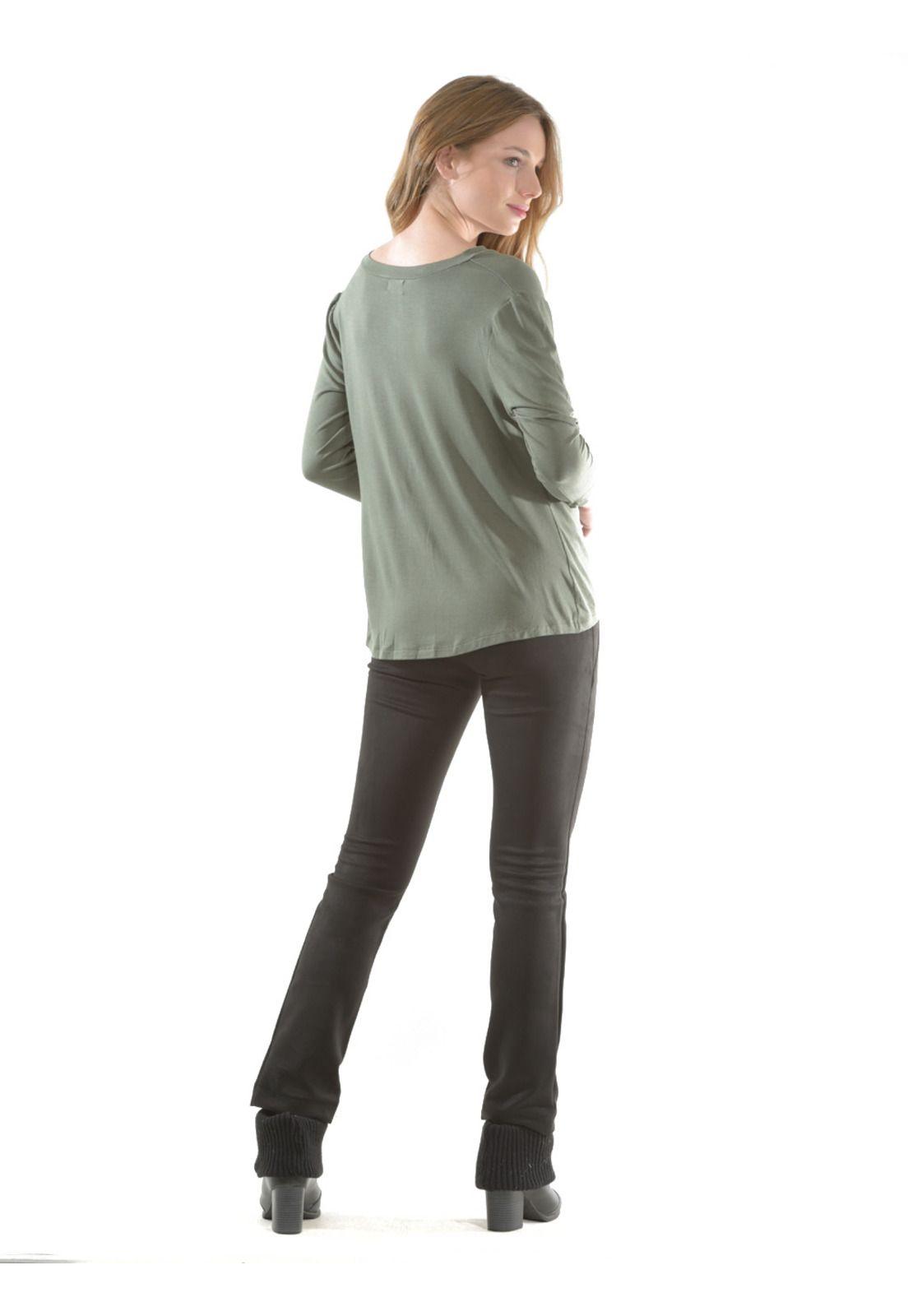 Polera Entrelazada Verde-3